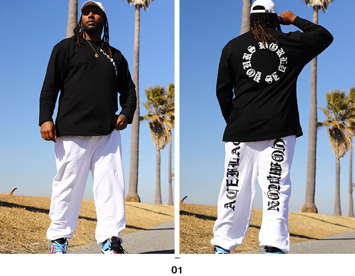 ACEFLAG（エースフラッグ） 上下セット 長袖 ブランド スケボー 大きい