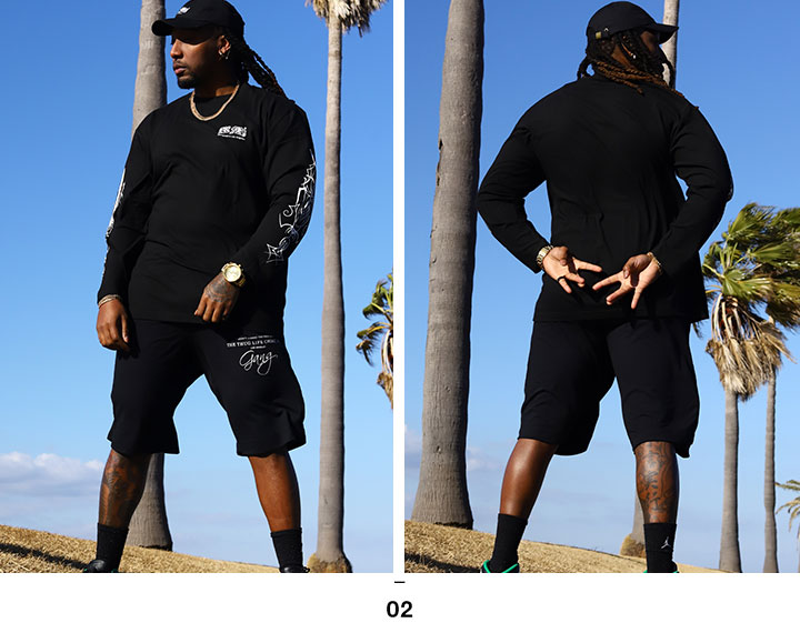 ACEFLAG（エースフラッグ） セットアップ 長袖 Tシャツ ロンT ブランド