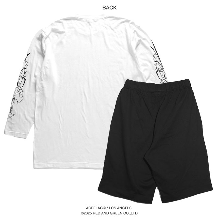 ACEFLAG（エースフラッグ） セットアップ 長袖 Tシャツ ロンT ブランド