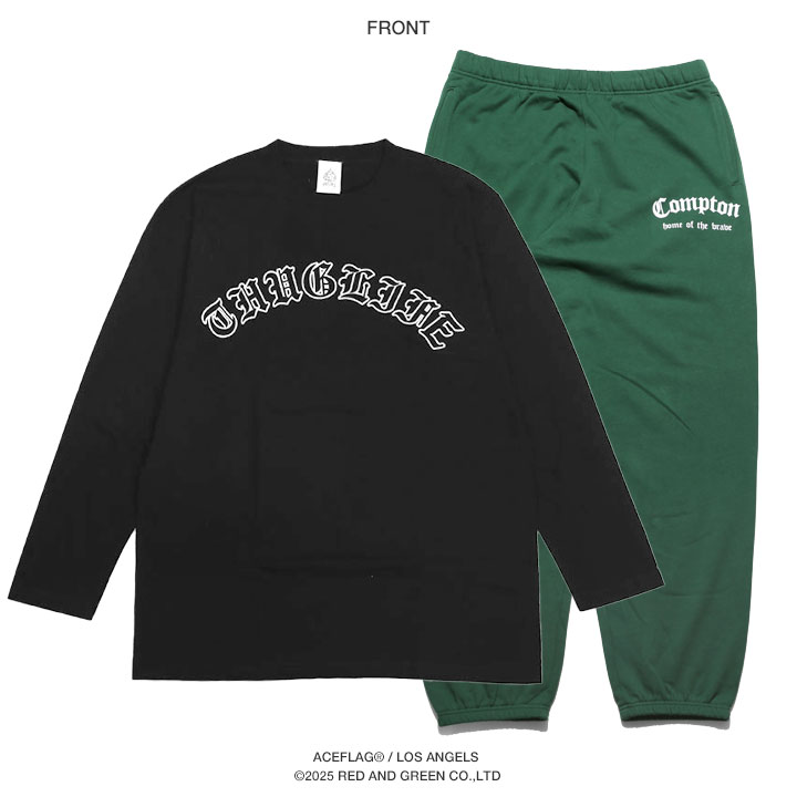 ACEFLAG（エースフラッグ） 上下セット 長袖 ブランド 大きいサイズ