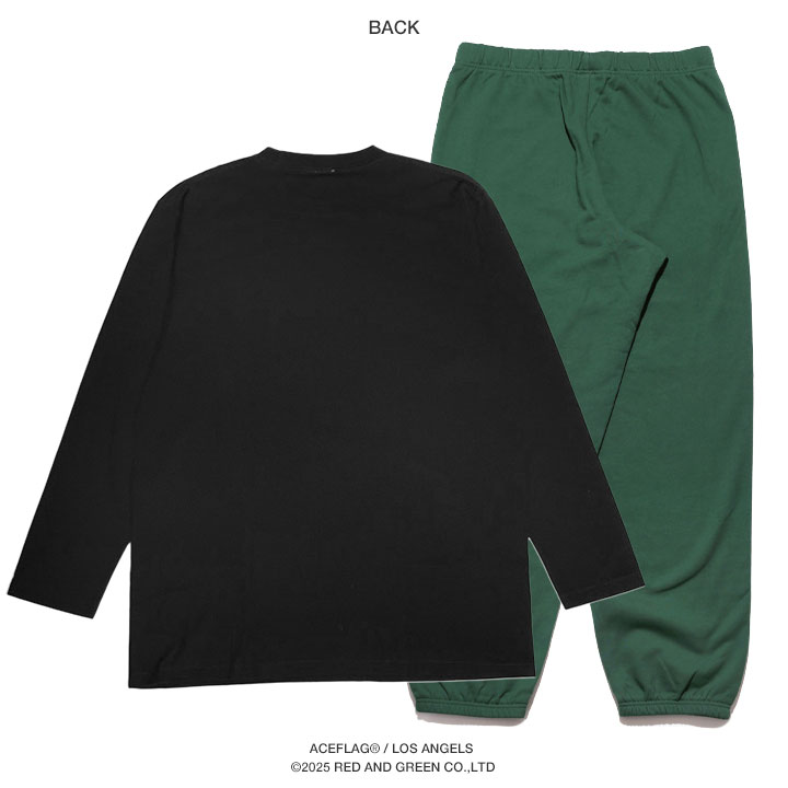 ACEFLAG ACE FLAG 上下セット 長袖 ブランド 大きいサイズ エース