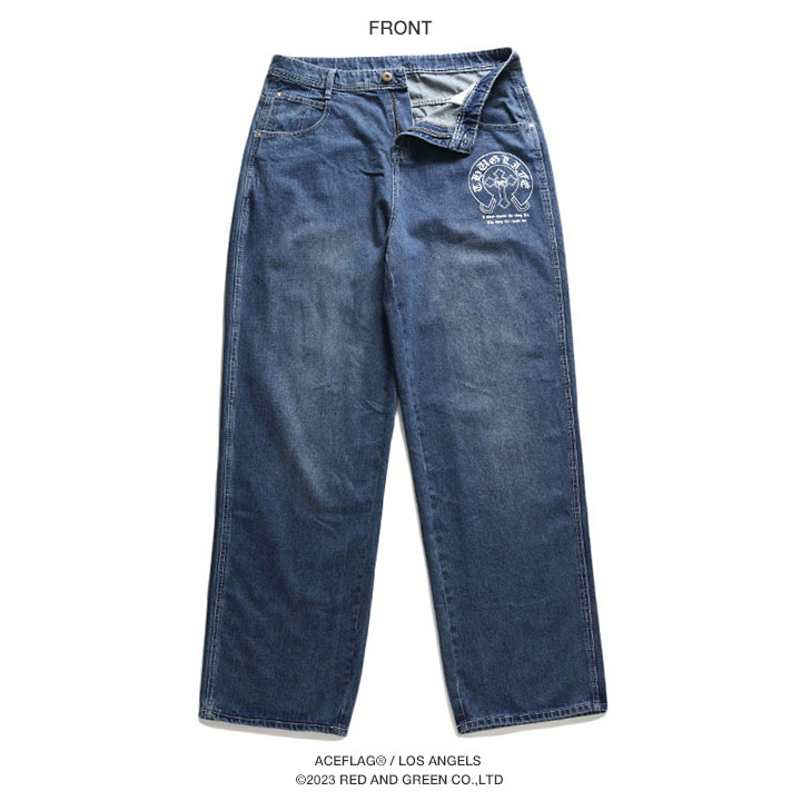 ACEFLAG（エースフラッグ） デニム ジーンズ 大きいサイズ ジーパン G