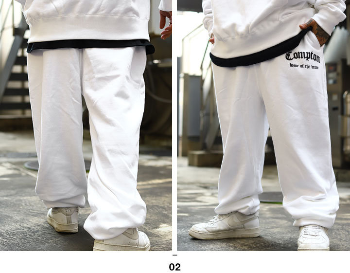 COMPTON スウェット セットアップ マリア ２XL WHITE USA - その他