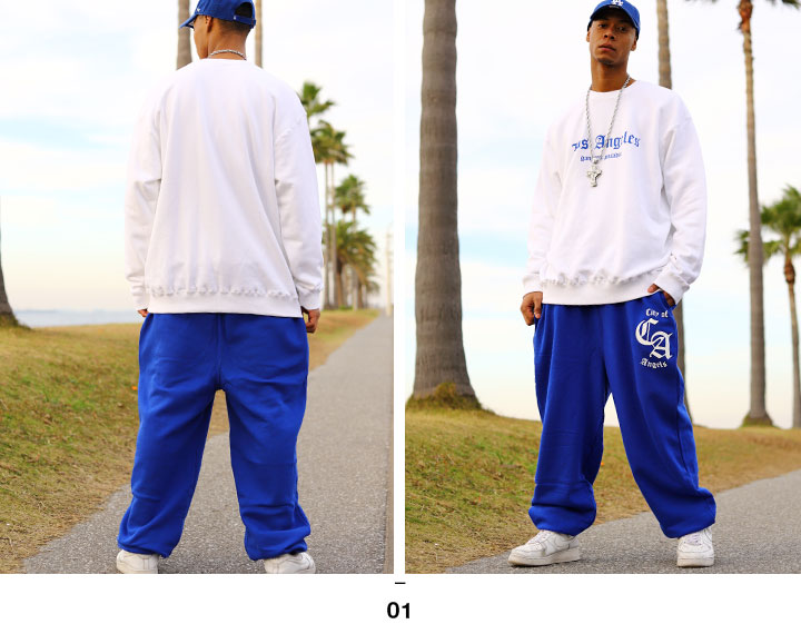 ACEFLAG（エースフラッグ） スウェットパンツ 裏パイル 大きいサイズ