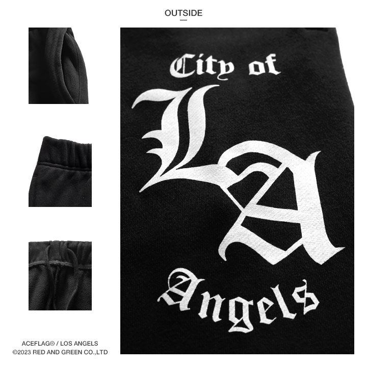ACEFLAG ACE FLAG スウェットパンツ LA 大きいサイズ エース