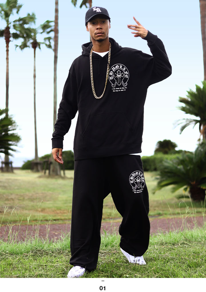 ACEFLAG（エースフラッグ） スウェットパンツ 裏パイル 大きいサイズ