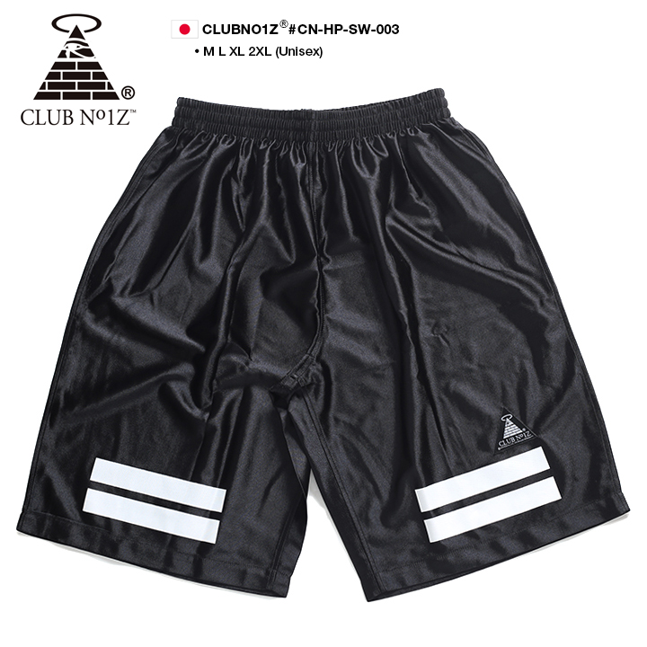CLUB NO1Z クラブノイズ ショートパンツ バスケットパンツ バスパン M L XL 2XL 大きいサイズ 黒 正規品