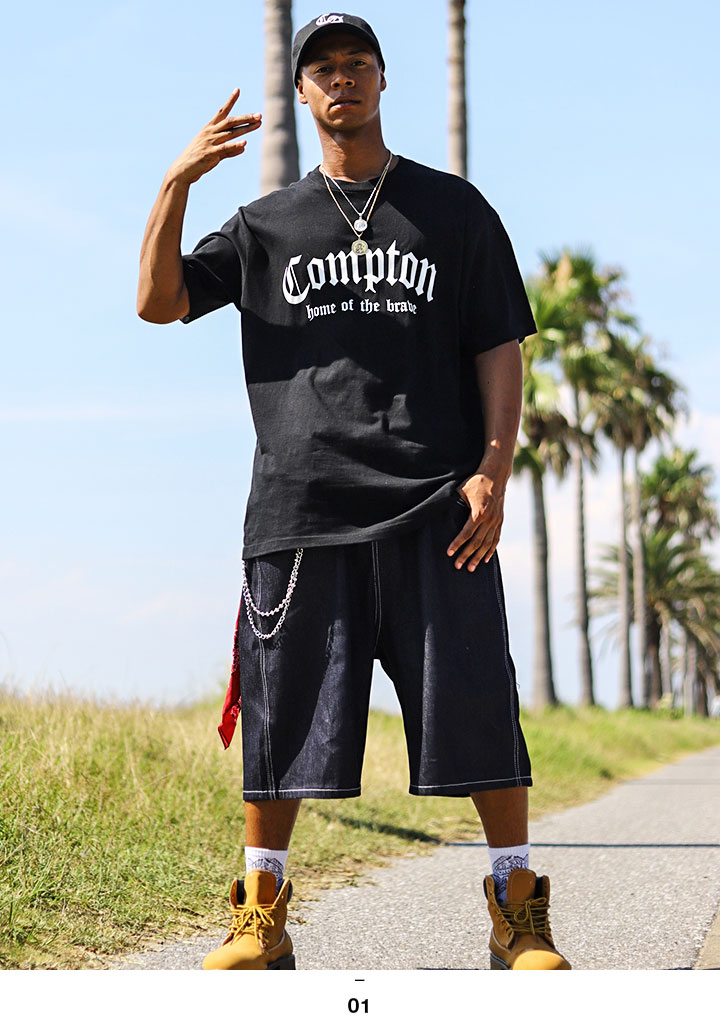 ACEFLAG（エースフラッグ） ハーフパンツ デニム 大きいサイズ