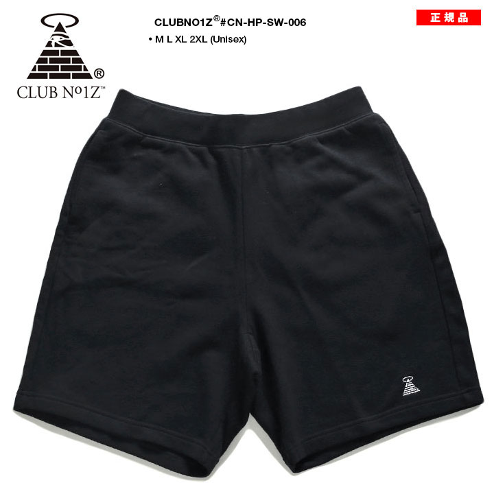 クラブノイズ CLUB NO1Z ハーフパンツ スウェット 裏パイル