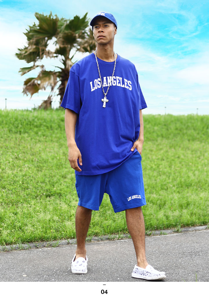 ACE FLAG ハーフパンツ Los Angeles ロサンゼル LA ロゴ スウェット 裏パイル 半ズボン 短パン メンズ 春夏用 全4色 大きいサイズ エースフラッグ シンプル ビッグシルエット b系 ヒップホップ ファッション ダンス ストリート系 ハイ ブランド 新作 AF-HP-SW-028 ACEFLAG（エースフラッグ） ハーフパンツ Los Angeles ロサンゼル ロゴ