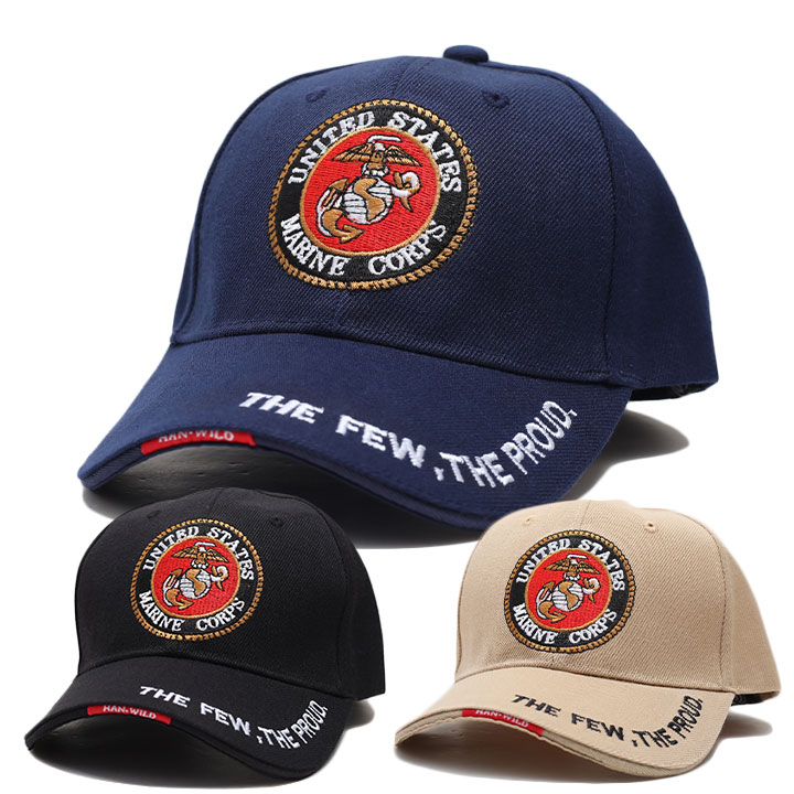 アメリカ海兵隊 キャップ 零 ZERO 帽子 ローキャップ ボール 
