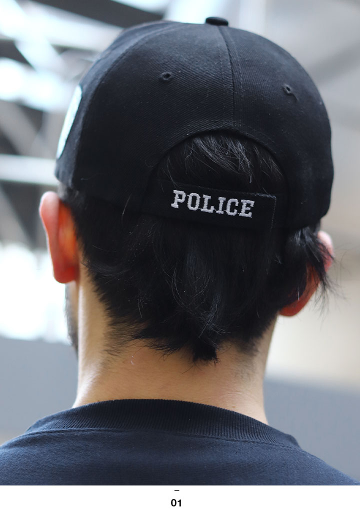 POLICE キャップ 帽子 ローキャップ ボールキャップ CAP NYPD