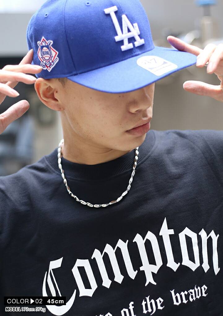 大人のB系 ネックレス メンズ B系 ソフトワイルド ヘマタイト