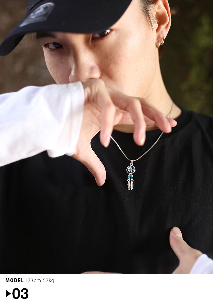 アクセサリー kkk ACEFLAG（エースフラッグ） ネックレス チェーン ドリームキャッチャー