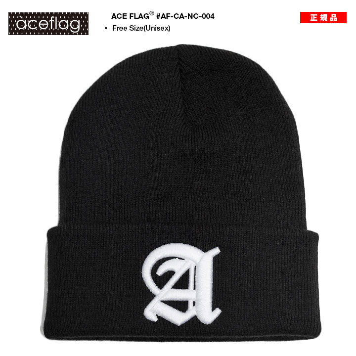ACEFLAG（エースフラッグ） ニットキャップ ニット帽 ビーニー 帽子
