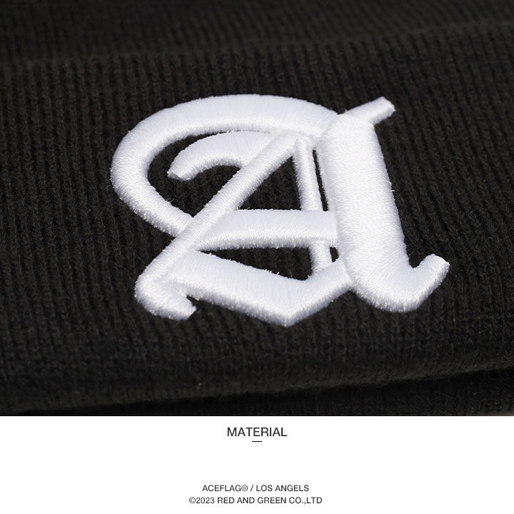 ACEFLAG ACE FLAG ニットキャップ ニット帽 ビーニー 帽子