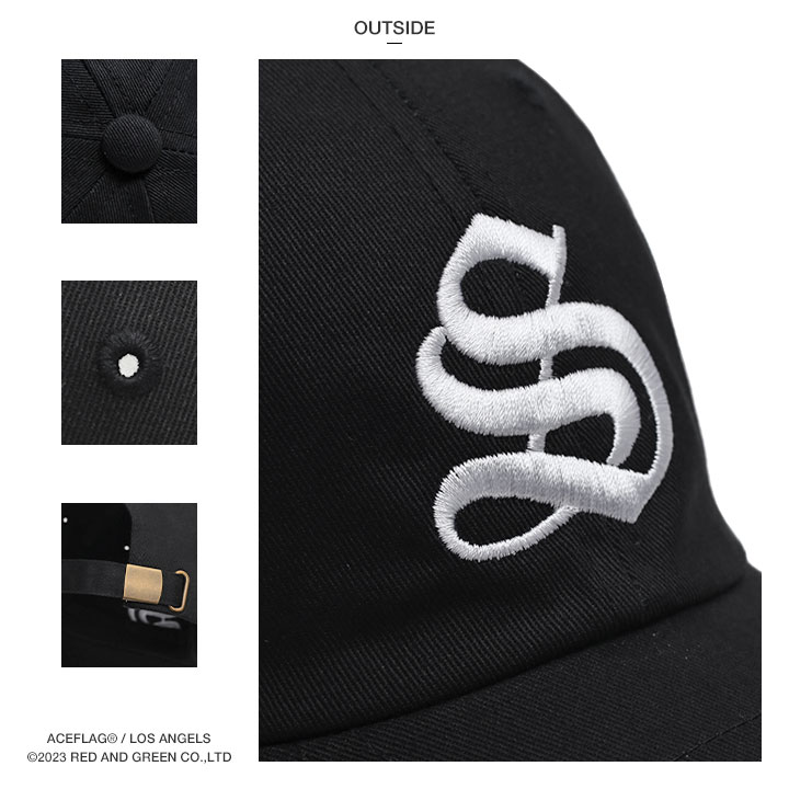 ACE FLAG キャップ 大きいサイズ エースフラッグ 帽子 cap ローキャップ 浅め ベースボールキャップ シンプル 定番 人気 South Central サウスセントラル｜weekindenim｜14