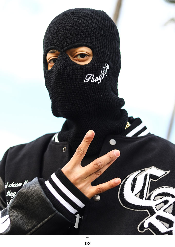 ACEFLAG（エースフラッグ） 目出し帽 ニットキャップ ニット帽