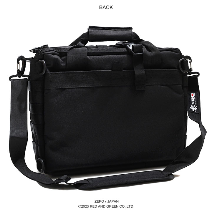 ブリーフケース メンズ レディース BAG ビジネスバッグ ハンドバッグ ショルダーバッグ 2WAY かっこいい おしゃれ 19L 無地 黒 シンプル 高機能 サバゲー_14