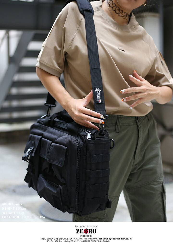 ブリーフケース メンズ レディース BAG ビジネスバッグ ハンドバッグ ショルダーバッグ 2WAY かっこいい おしゃれ 19L 無地 黒 シンプル 高機能 サバゲー_10