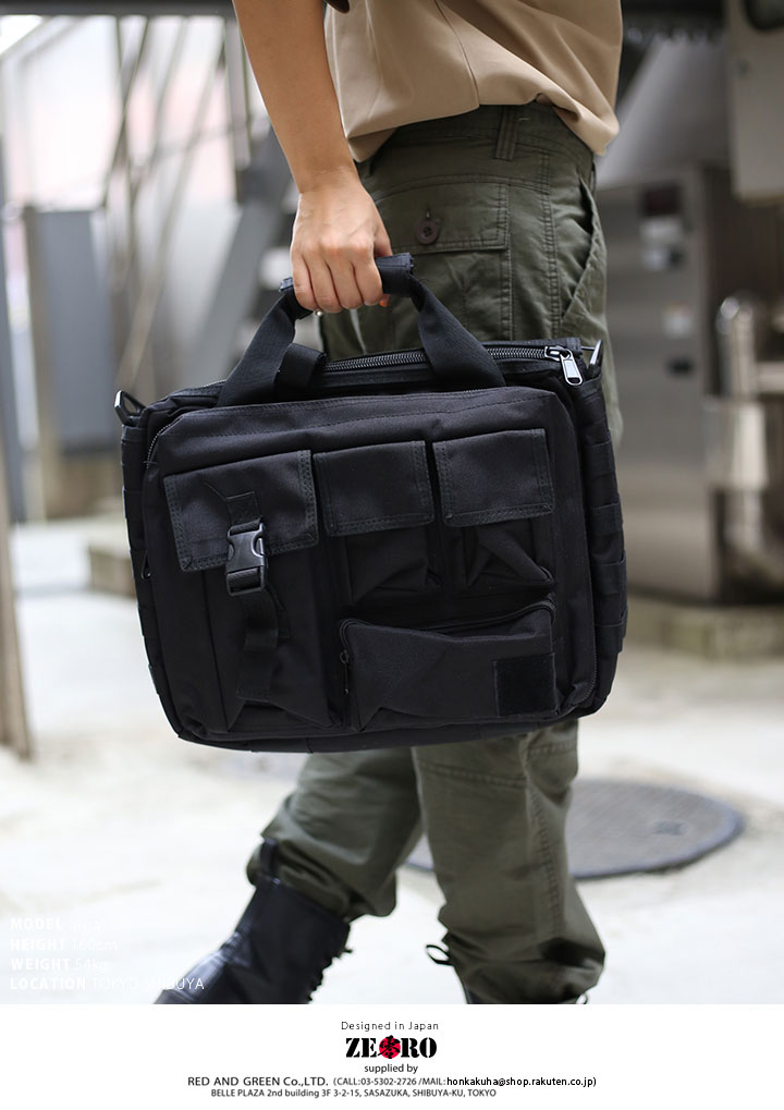 ブリーフケース メンズ レディース BAG ビジネスバッグ ハンドバッグ ショルダーバッグ 2WAY かっこいい おしゃれ 19L 無地 黒 シンプル 高機能 サバゲー_11