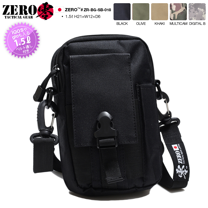 零 ZERO サコッシュ ポーチ ショルダーバッグ BAG メンズ