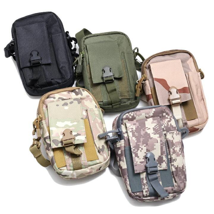 Amazon.co.jp: QILO tactical サコッシュ ドロップポーチ ウルフ