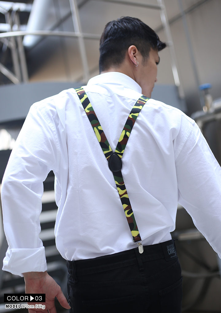 ACEFLAG（エースフラッグ） サスペンダー ベルト 吊りバンド