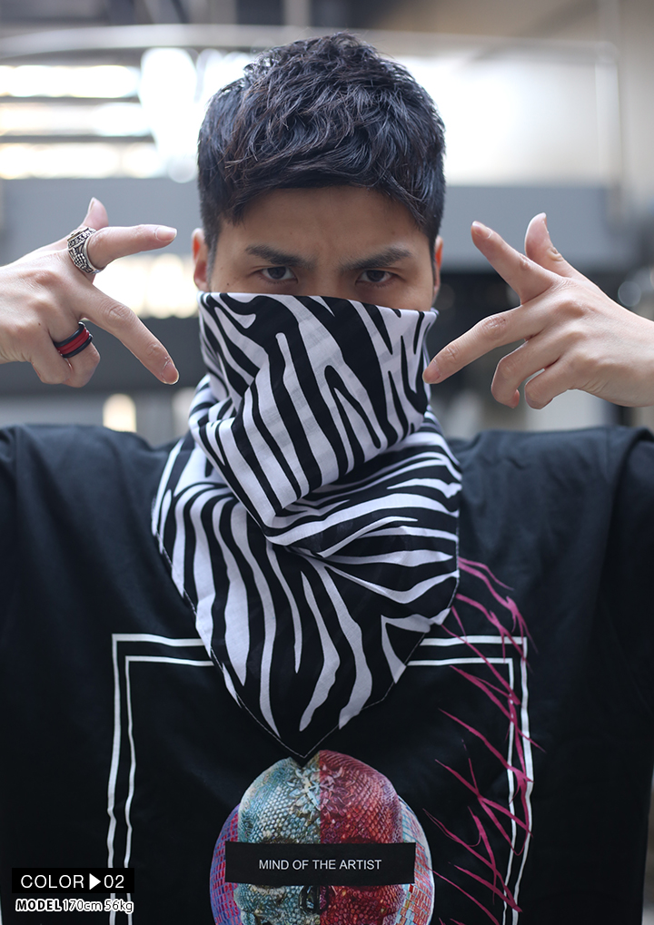 クラブノイズ CLUB NO1Z バンダナ ハンカチ ペイズリー柄 総柄