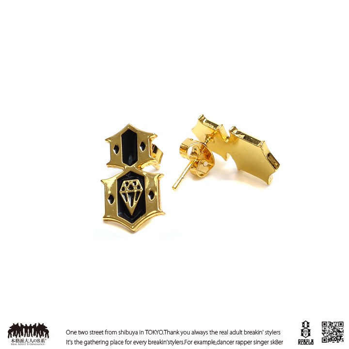 REBEL8（レベルエイト） ペア ピアス : 本格派大人のB系XL&零ZERO