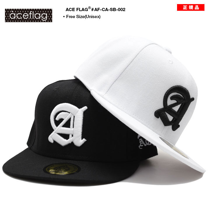 ACE FLAG キャップ エースフラッグ 帽子 cap 深め スナップ