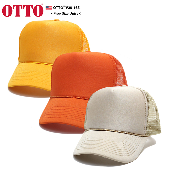 OTTO CAP オットーキャップ メッシュ 無地 : 本格派大人のB系XL&