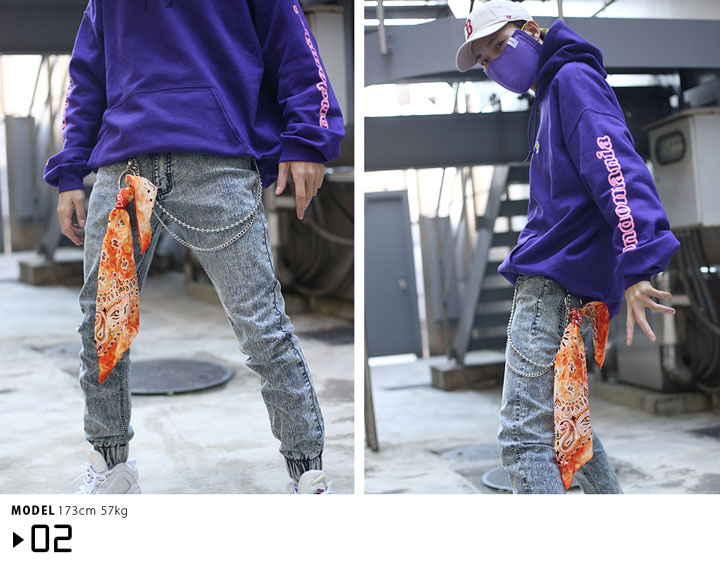 ACEFLAG（エースフラッグ） ウォレットチェーン キーチェーン バンダナ