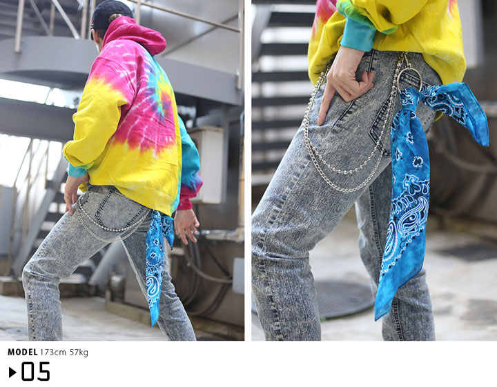 ACEFLAG（エースフラッグ） ウォレットチェーン キーチェーン バンダナ