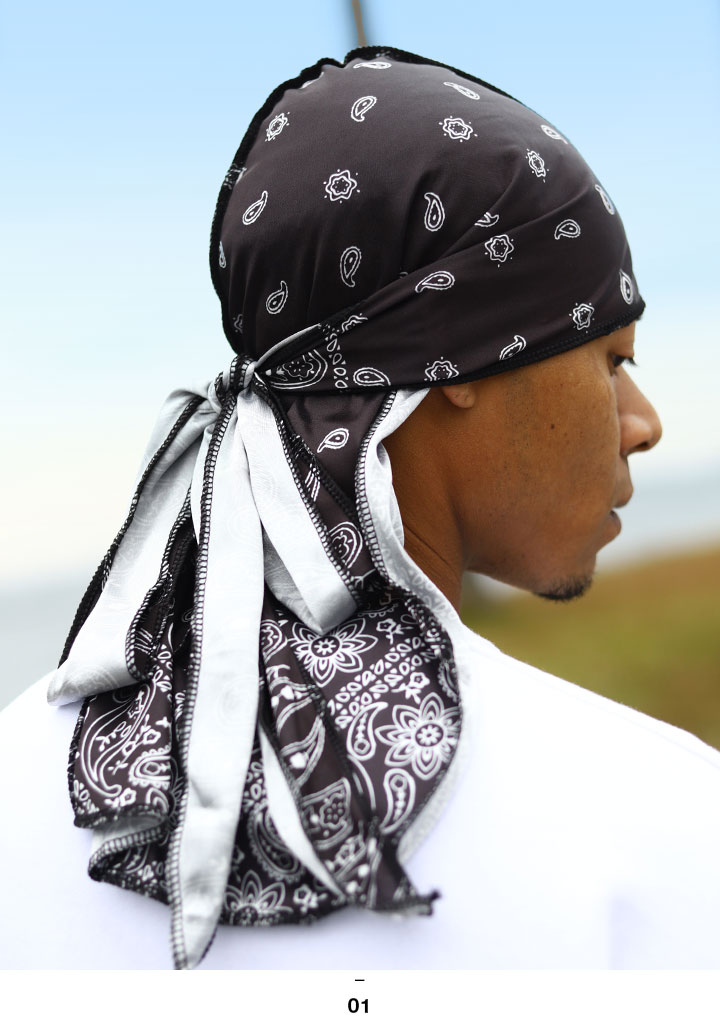 ACE FLAG ドゥーラグ エースフラッグ Du-Rag タイダウンキャップ ストッキング キャップ スパンデックス 衣装 スポーツ ヘアバン  バンダナ ヘアアクセサリー