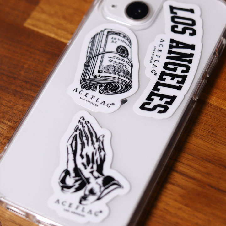 ACEFLAG（エースフラッグ） ステッカー バイク 車 スマホ スマホ 