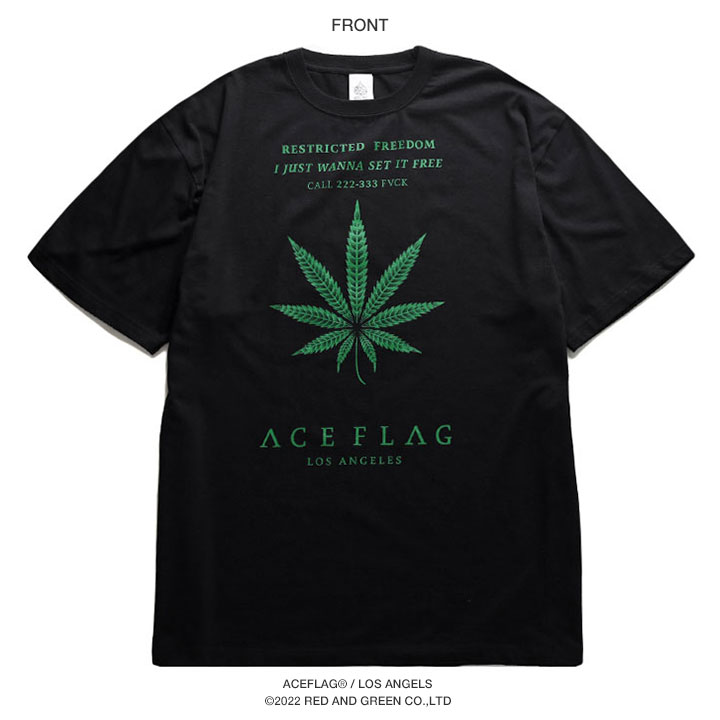ACEFLAG（エースフラッグ） ACE FLAG Tシャツ 半袖 大きいサイズ