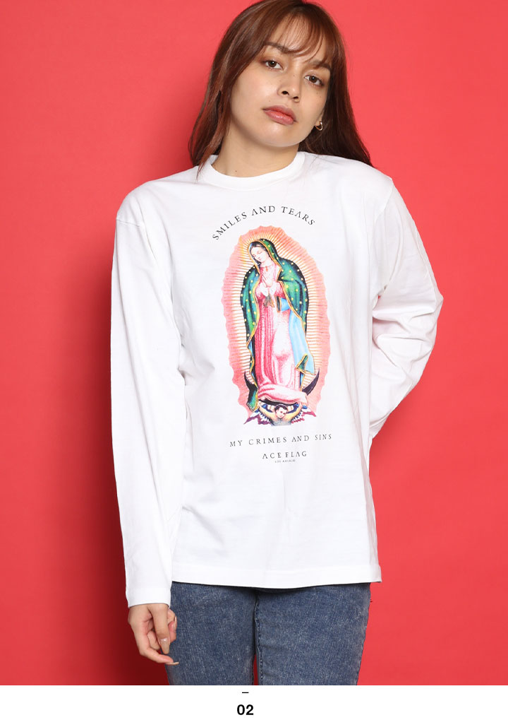 ACEFLAG（エースフラッグ） ロンT 大きいサイズ Tシャツ 長袖 シンプル