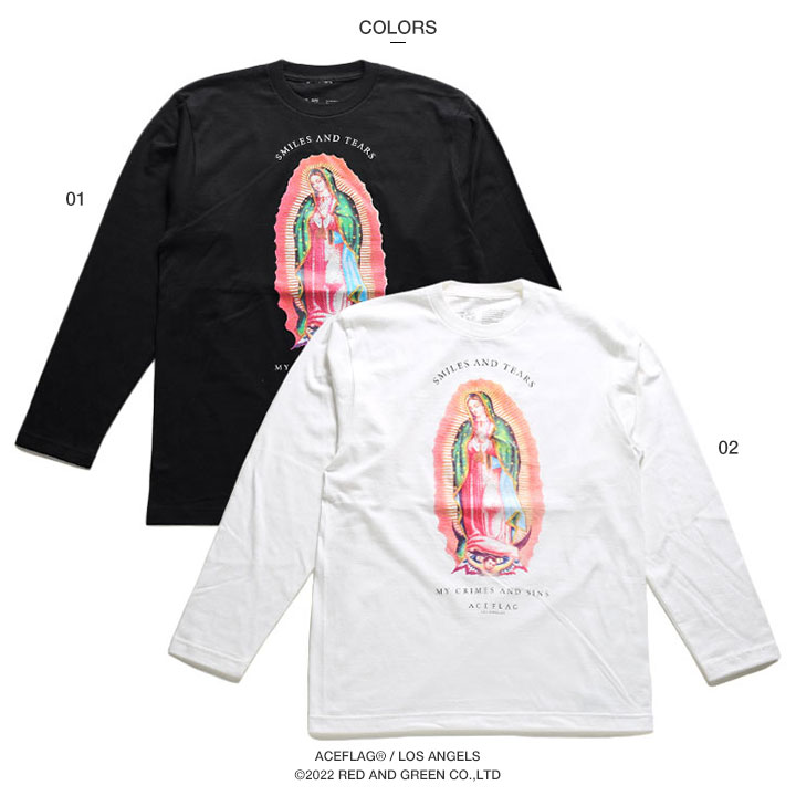 ACEFLAG（エースフラッグ） ロンT 大きいサイズ Tシャツ 長袖 シンプル