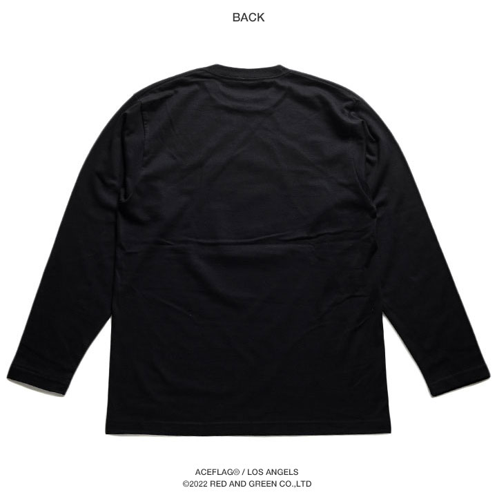 ACEFLAG（エースフラッグ） ロンT 大きいサイズ Tシャツ 長袖 シンプル