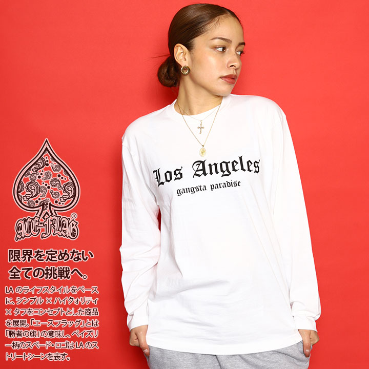 ACEFLAG ACE FLAG ロンT 大きいサイズ エースフラッグ Tシャツ