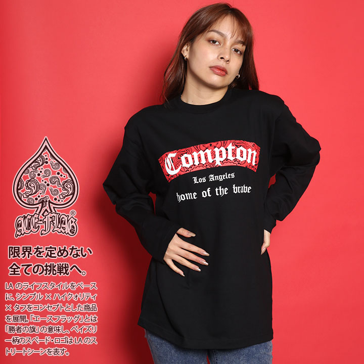 ACEFLAG（エースフラッグ） ロンT 大きいサイズ Tシャツ 長袖 シンプル