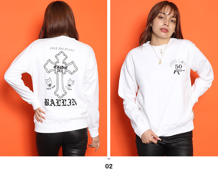 ACEFLAG（エースフラッグ） トレーナー 長袖 裏パイル 大きいサイズ