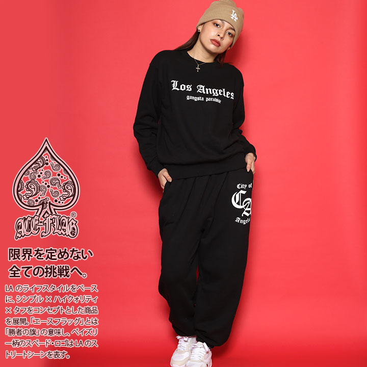 ACE FLAG ㉺Zbg  uh 傫TCY G[XtbO ZbgAbv g[i[ XEFbg ㉺ XEFbgpc Los Angeles T[X