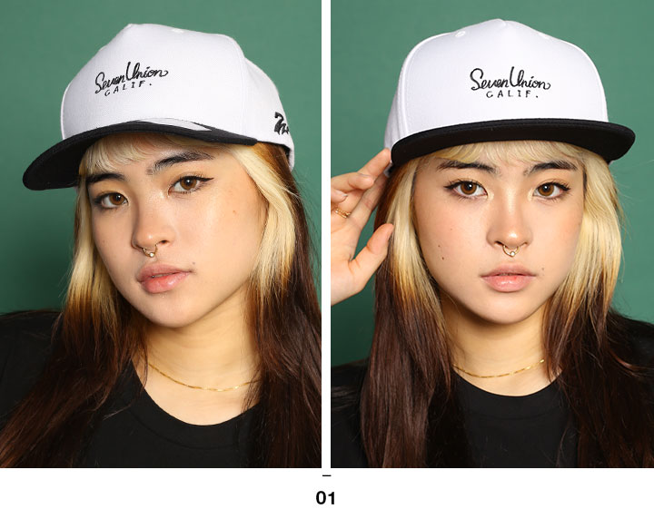 7Union 7union キャップ セブンユニオン 帽子 cap 深め スナップ