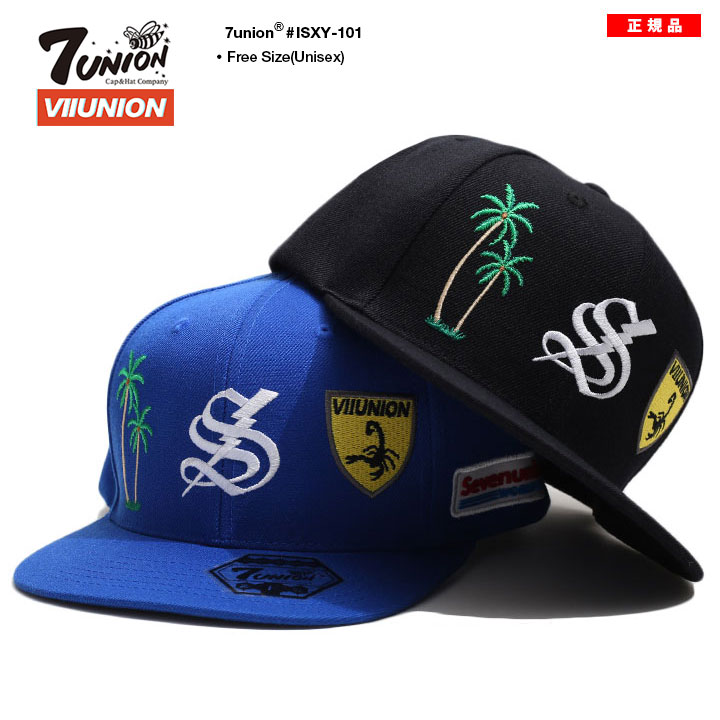 【送料無料(一部地域を除く)】 7Union 7union スナップ 深め cap 帽子 セブンユニオン キャップ 服&ファッション小物