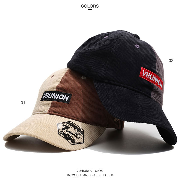 7Union（セブンユニオン） キャップ 帽子 cap ローキャップ 浅め