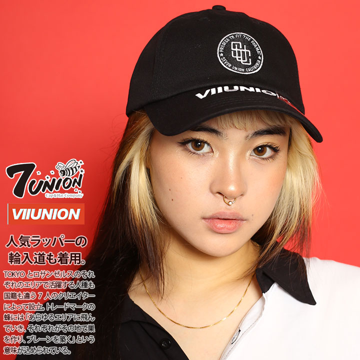 blalk smorker 7union コラボベースボールキャップ