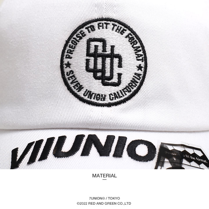 7Union 7union キャップ セブンユニオン 帽子 cap ローキャップ