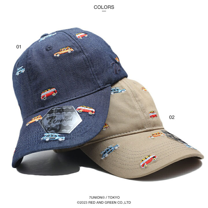 セブンユニオン 7UNION 帽子 ローキャップ ボールキャップ CAP